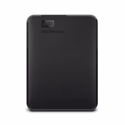 Western Digital Elements WD Portable - 1TB, 1 TB, 2.0/3.2 Gen 1 (3.1 Gen 1), Nero
