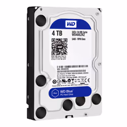 Western Digital Blue disco rigido interno 4 TB 5400 Giri/min 64 MB 3.5" Serial ATA III