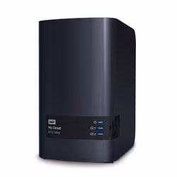Western Digital My Cloud EX2 Ultra NAS Desktop Marvell Armada 385 1 GB DDR3 0 TB My Cloud OS Nero - Vista aggiuntiva 5