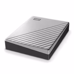 Western Digital My Passport Ultra disco rigido esterno 1 TB USB tipo-C Nero, Argento - Vista aggiuntiva 5