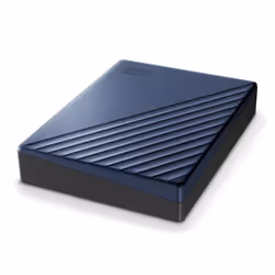 Western Digital WDBFTM0040BBL-WESN disco rigido esterno 4 TB USB tipo-C 3.2 Gen 1 (3.1 Gen 1) Nero, Blu - Vista aggiuntiva 4