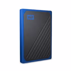 Western Digital My Passport Go 1 TB USB tipo A 3.2 Gen 1 (3.1 Gen 1) Nero, Blu