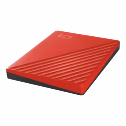 Western Digital My Passport disco rigido esterno 2 TB 2.5" 3.2 Gen 1 (3.1 Gen 1) Rosso - Vista aggiuntiva 4