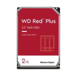 Western Digital Red Plus disco rigido interno 2 TB 5400 Giri/min 64 MB 3.5" SATA