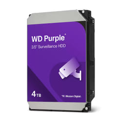 Western Digital Purple disco rigido interno 4 TB 5400 Giri/min 128 MB 3.5" Serial ATA III