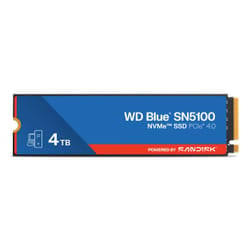 SanDisk WD Blue SN5100 4 TB M.2 PCI Express 4.0 NVMe QLC 3D NAND
