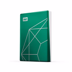 Western Digital My Passport Ultra, 20th Anniversary Edition, 2 TB, 2.5", 3.2 Gen 1 (3.1 Gen 1), Verde
