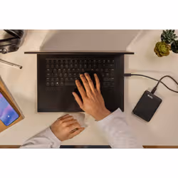 Western Digital Elements Portable (USB-C) disco rigido esterno 1 TB 2.5" USB tipo-C 3.2 Gen 1 (3.1 Gen 1) Nero - Vista aggiuntiva 4