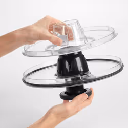 OXO 1071497 centrifuga da insalata Acciaio inox Pulsante - Vista aggiuntiva 6