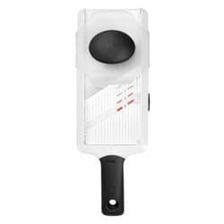 OXO Hand-Held Mandoline Slicer affettatrice Manuale Nero, Bianco