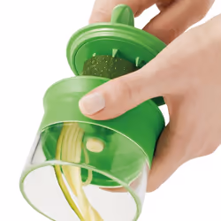 OXO 11151300V1 grattugia e spiralizzatore manuali Grattugia girevole Verde, Translucent - Vista aggiuntiva 4