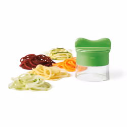 OXO 11151300V1 grattugia e spiralizzatore manuali Grattugia girevole Verde, Translucent - Vista aggiuntiva 6