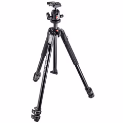 Manfrotto MK190X3-BH, 3 gamba/gambe, Nero, 170 cm, 2,4 kg