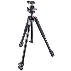Manfrotto MK190X3-BH treppiede Fotocamere digitali/film 3 gamba/gambe Nero