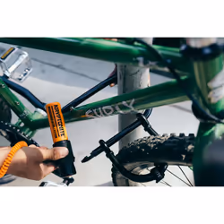 Kryptonite MESSENGER MINI+ Nero, Arancione Gancio a U - Vista aggiuntiva 4