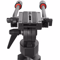 Ravelli AVTP treppiede Videocamera portatile 3 gamba/gambe Alluminio, Nero