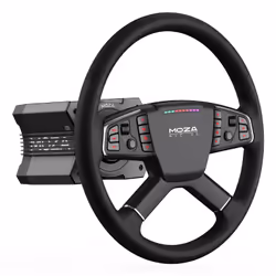 Moza Racing TSW Truck Wheel Nero Volante PC - Vista aggiuntiva 4