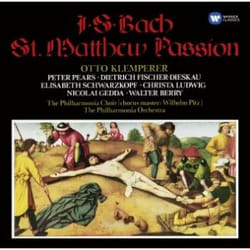 Warner Music Elisabeth Schwarzkopf - Bach: St.Matthew Passion, 3CD CD Classico