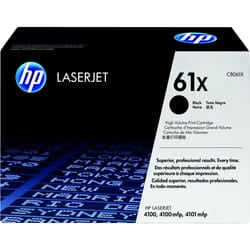 HP 61X High Yield Black Original LaserJet Toner Cartridge cartuccia toner 1 pz Originale Nero