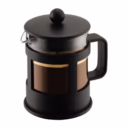 Bodum Kenya, 0,5 L, Nero, 4 tazze, Vetro, Vetro