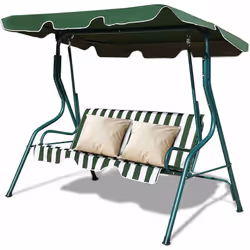 DESCRIZIONE PRODOTTO Questa elegante dondolo è l'elemento perfetto per il tuo giardino. Offre un luogo di relax speciale per ...
