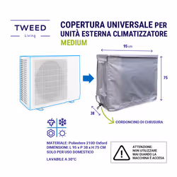TWEED Copertura Universale Per Unità Esterna Climatizzatore - Medium - Vista aggiuntiva 4