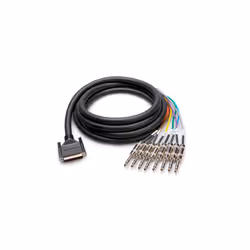 Hosa Technology DTP-802, 8 x 6.35mm TRS, Maschio, Maschio, Rame senza ossigeno, 2 m, Nero