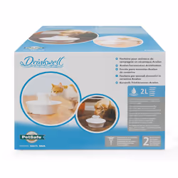 PetSafe AVALON-EU-45 distributore di cibo e acqua per cani e gatti Ceramica Bianco Universale Abbeveratoio automatico per animali domestici - Vista aggiuntiva 5