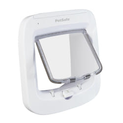 Petsafe - Porta Basculante per Gatto con Microchip Bianco PPA19-16145