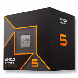 AMD Ryzen 5 9600, AMD Ryzen™ 5, Socket AM5, 4 nm, AMD, 3,8 GHz, 64-bit