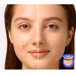 Uv Protective trucco solare compatto ricaricabile SPF30 #Beige Scuro
