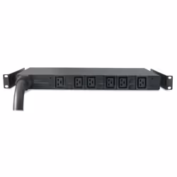 APC Basic Rack PDU AP7526 unità di distribuzione dell'energia (PDU) 6 presa(e) AC 1U Nero - Vista aggiuntiva 5