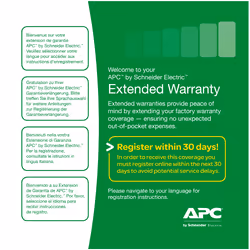 APC Service Pack 3 Year Extended Warranty, 3 anno/i, 8x5