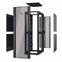 APC AR3100X609 rack 42U Rack indipendenti Nero - Vista aggiuntiva 3