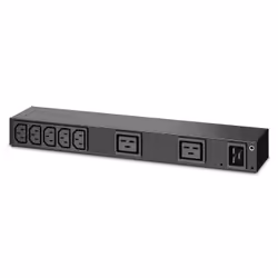 APC AP6120A, Basic, 0U/1U, Monofase, Orizzontale/Verticale, Nero, 7 presa(e) AC