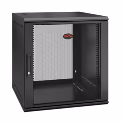 APC NetShelter WX 12U Single Hinged Wall-mount Enclosure 600mm Deep Da parete Nero
