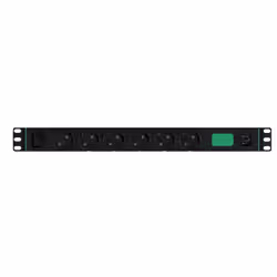 APC Easy Rack unità di distribuzione dell'energia (PDU) 7 presa(e) AC 1U Nero - Vista aggiuntiva 3