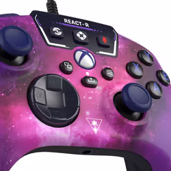 Turtle Beach React-R Nero, Viola USB Gamepad Analogico/Digitale PC, Xbox One, Xbox Series S, Xbox Series X - Vista aggiuntiva 6