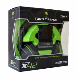 Turtle Beach Ear Force X42 Auricolare Wireless A Padiglione Gaming Nero, Verde - Vista aggiuntiva 4