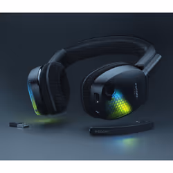 ROCCAT Syn Pro AIR Auricolare Wireless A Padiglione Gaming USB tipo-C Nero - Vista aggiuntiva 7