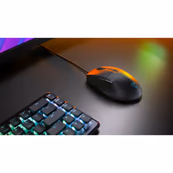 Turtle Beach Mouse da gioco RGB ergonomico ultraleggero Pure SEL, sensore ottico a 8K DPI, switch meccanici, sistema di pretensionamento, cuscinetti completamente in PTFE, illuminazione RGB Nero - Vista aggiuntiva 6