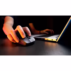 Turtle Beach Mouse da gioco RGB wireless Pure Air ergonomico e ultraleggero, con sensore ottico a 26K DPI, dotato di batteria da 125 ore, sistema wireless doppio, switch ottici TITAN, Bluetooth e illuminazione RGB. Guscio semitrasparente Nero - Vista aggiuntiva 7