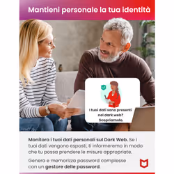 McAfee ® Total Protection 3 dispositivi (Windows®/Mac®/Android/iOS), abbonamento per 1 anno