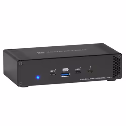 Sonnet Echo Dual NVMe Thunderbolt Dock, Cablato, Thunderbolt, Nero, Kensington, Alluminio, 1 pz