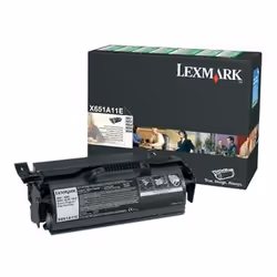 Lexmark X651A11E, 7000 pagine, Nero, 1 pz