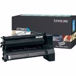 Lexmark C7720CX, 15000 pagine, Ciano, 1 pz