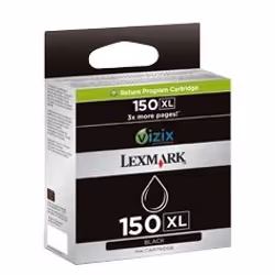 Lexmark 14N1614E, Resa elevata (XL), Nero, Inchiostro a base di pigmento, 1 pz