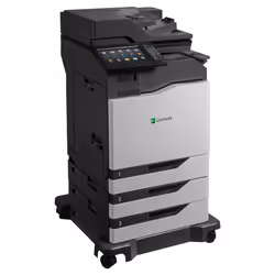Lexmark CX825dtfe, Laser, Stampa a colori, 1200 x 1200 DPI, A4, Stampa diretta, Nero, Grigio