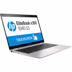 HP EliteBook x360 1040 G5 i5-8250U 14" Touch Full HD 8 GB 256 GB SSD Win10 Pro Nero, Argento - Vista aggiuntiva 5