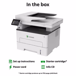 Lexmark MB2236I Laser A4 2400 x 600 DPI 36 ppm Wi-Fi - Vista aggiuntiva 5